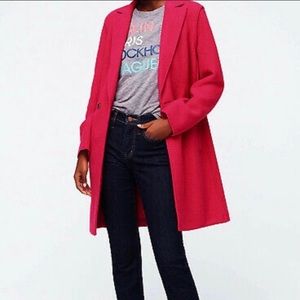 J. Crew Women's Pink Coat